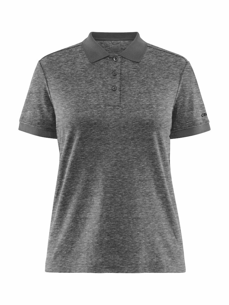 Craft CORE Blend Polo Shirt W - dk-grey-melange