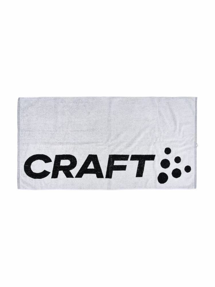 Craft Bath Towel - white-black-2