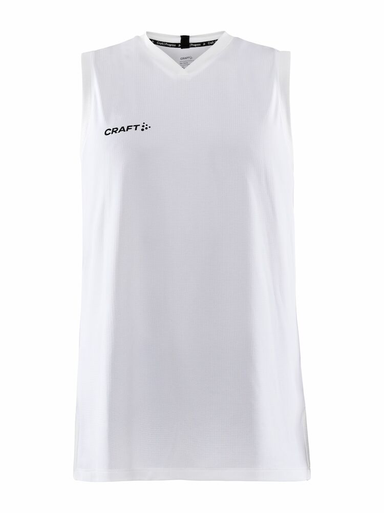 Craft Progress Basket Singlet M - white