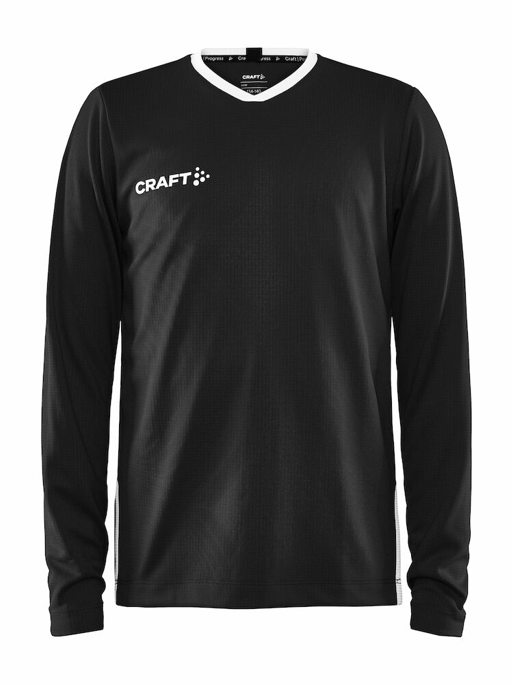 Craft Progress LS Basket Jersey Jr - black