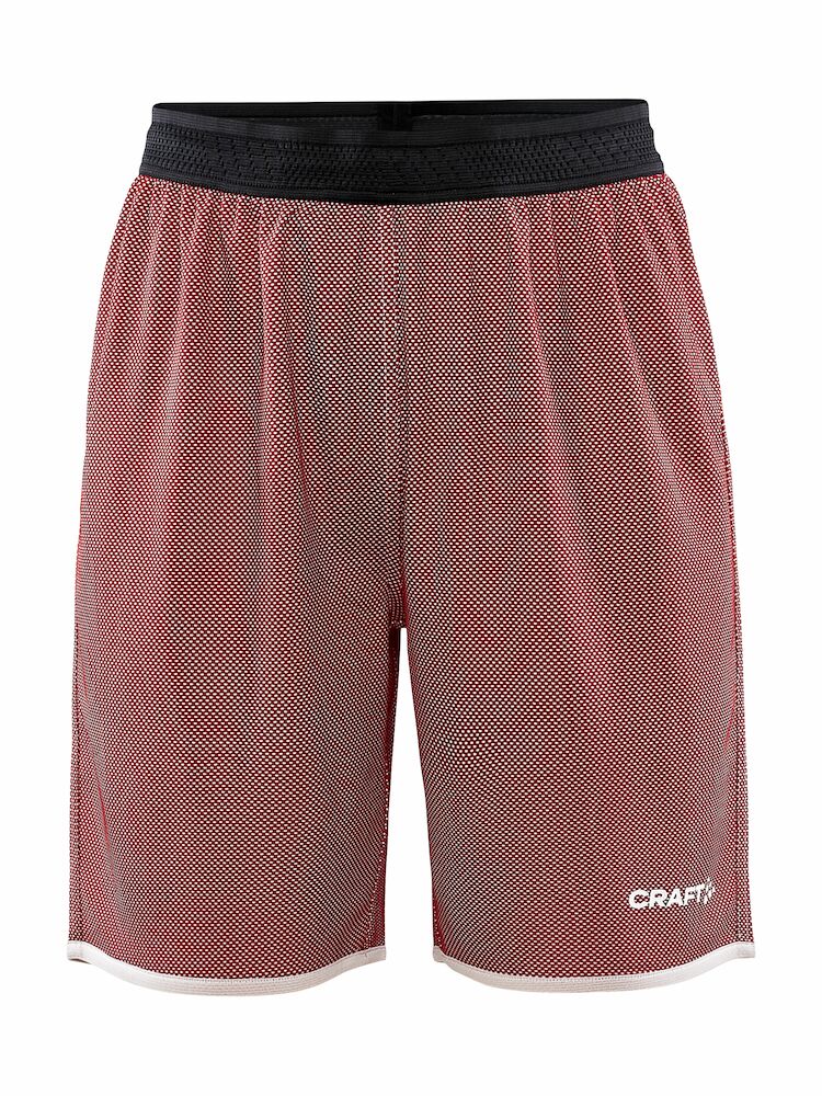 Craft Progress Reversible Basket Shorts W - bright-red-white