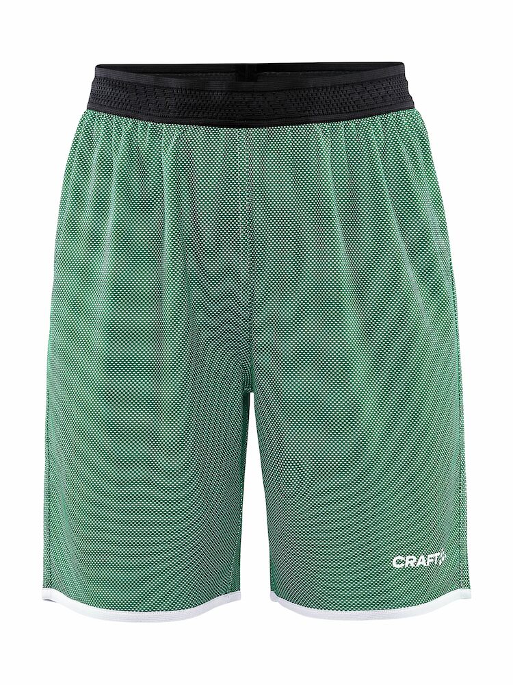 Craft Progress Reversible Basket Shorts W - team-green-white