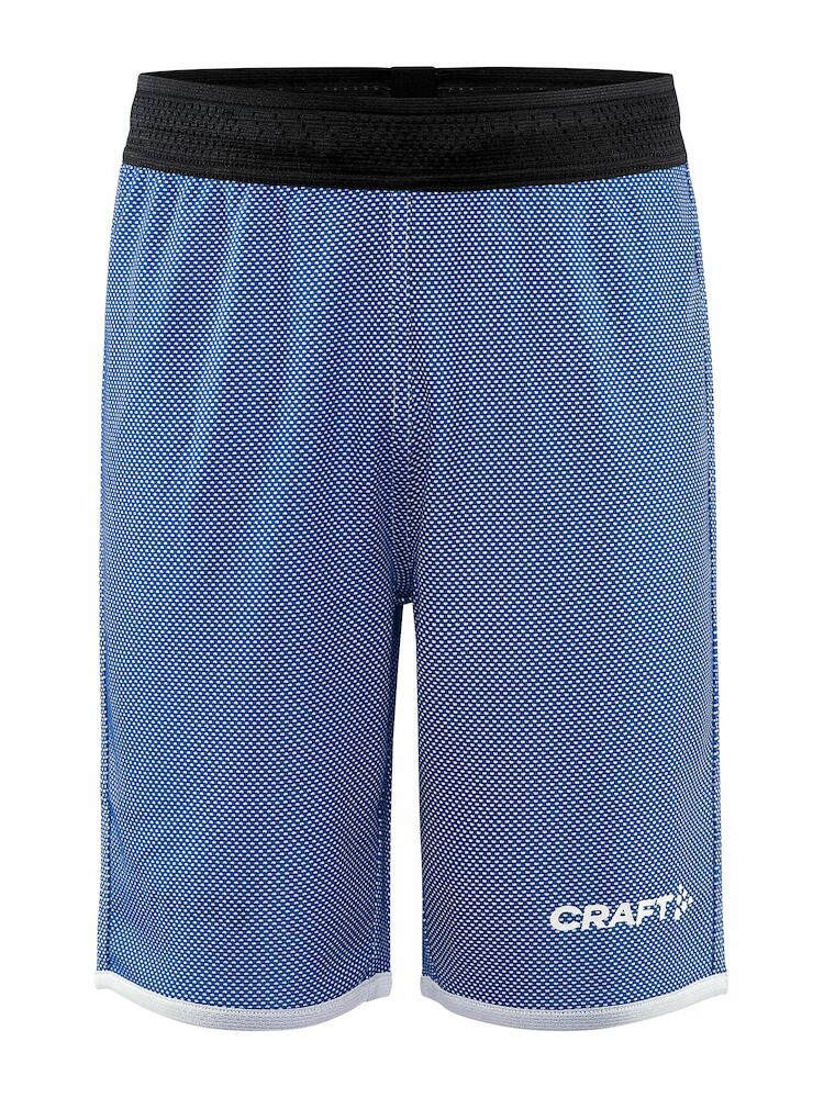 Craft Progress Reversible Basket Shorts Jr - club-cobolt-white