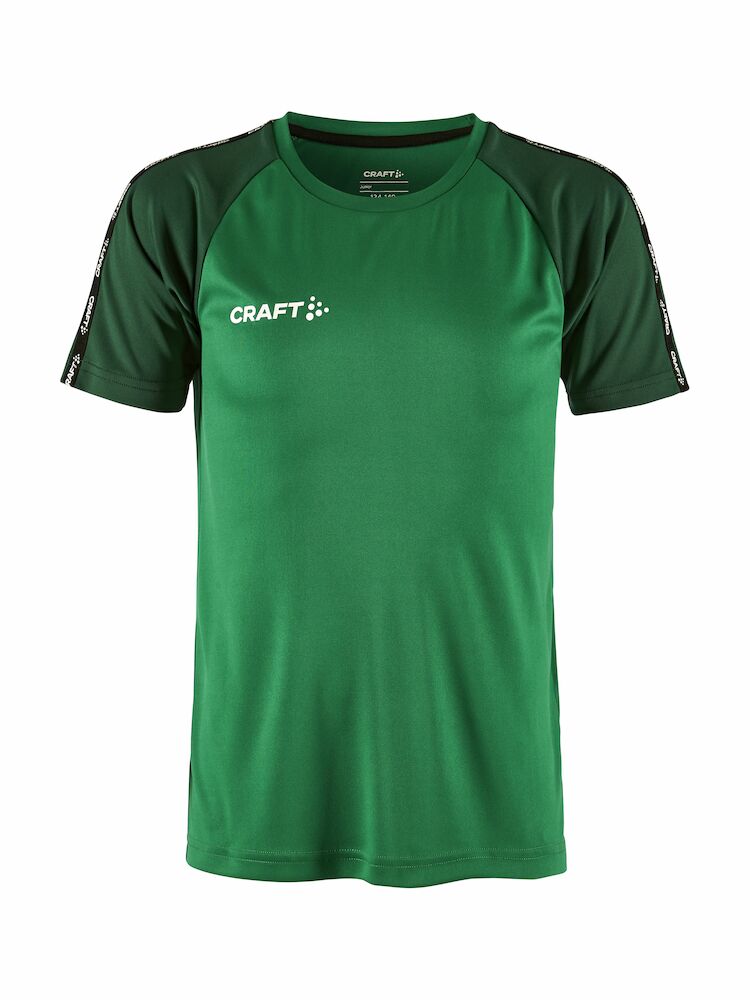 Craft Squad 2.0 Contrast Jersey Jr - team-green-ivy