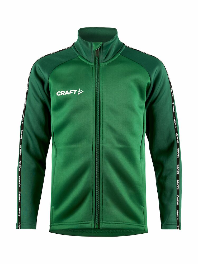 Craft Squad 2.0 Full Zip Jr - team-green-ivy