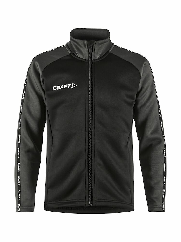 Craft Squad 2.0 Full Zip Jr - black-granite