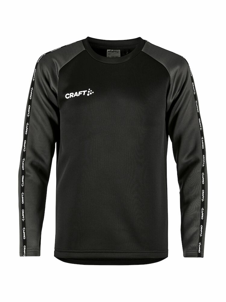 Craft Squad 2.0 Crewneck Jr - black-granite