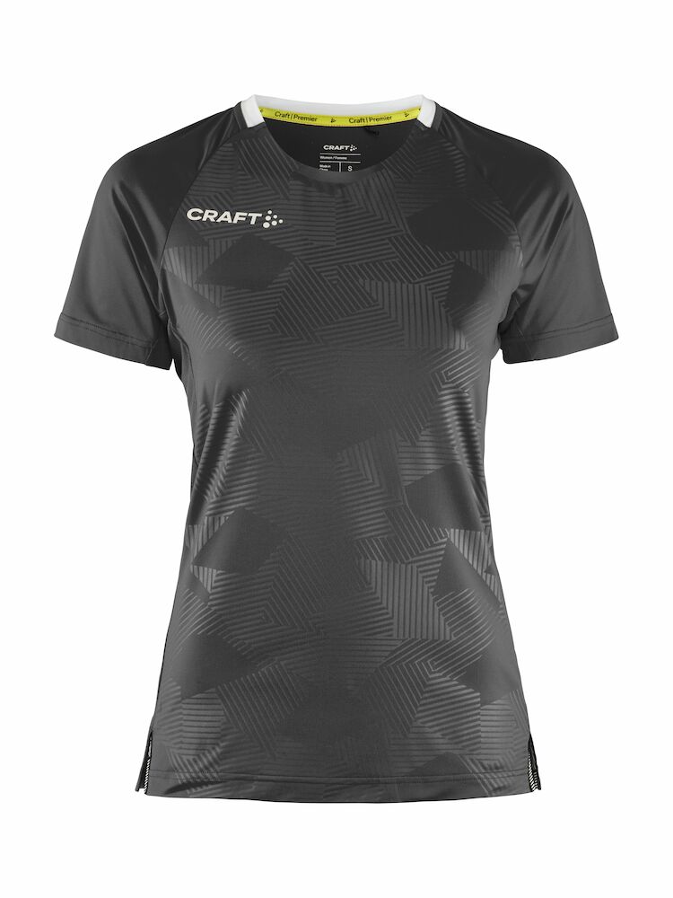 Craft Premier Solid Jersey W - asphalt