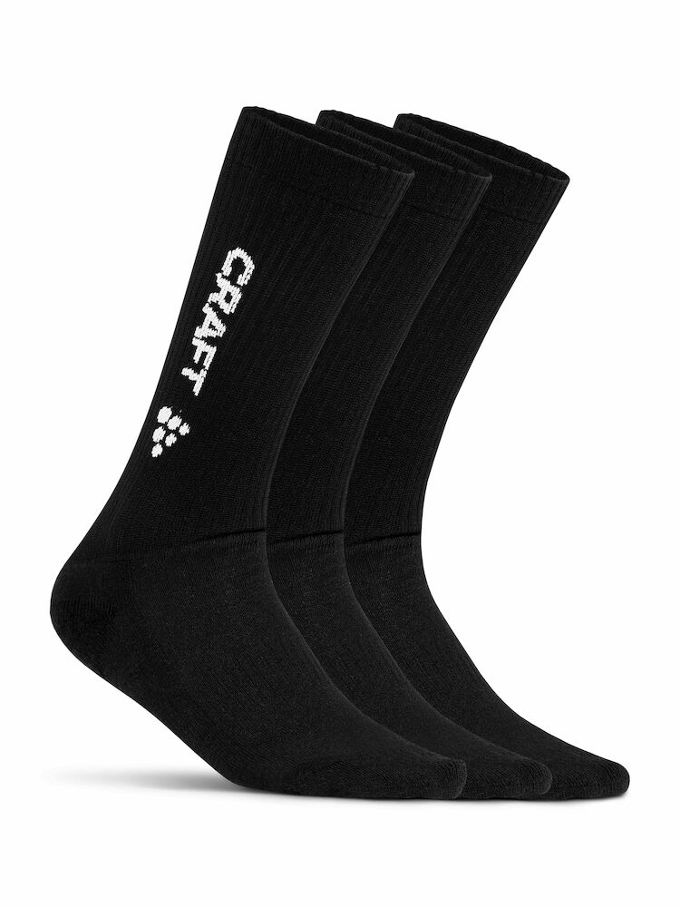 Craft Progress Indoor 3-pack Sock - black