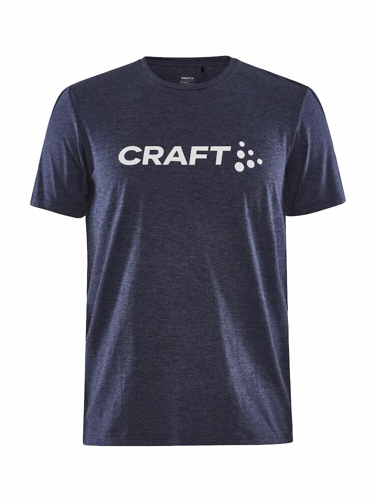 Craft Community Logo SS Tee M - navy-melange