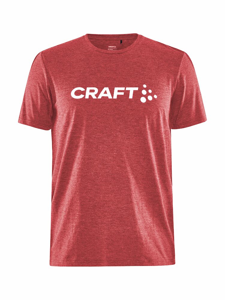 Craft Community Logo SS Tee M - bright-red-melange