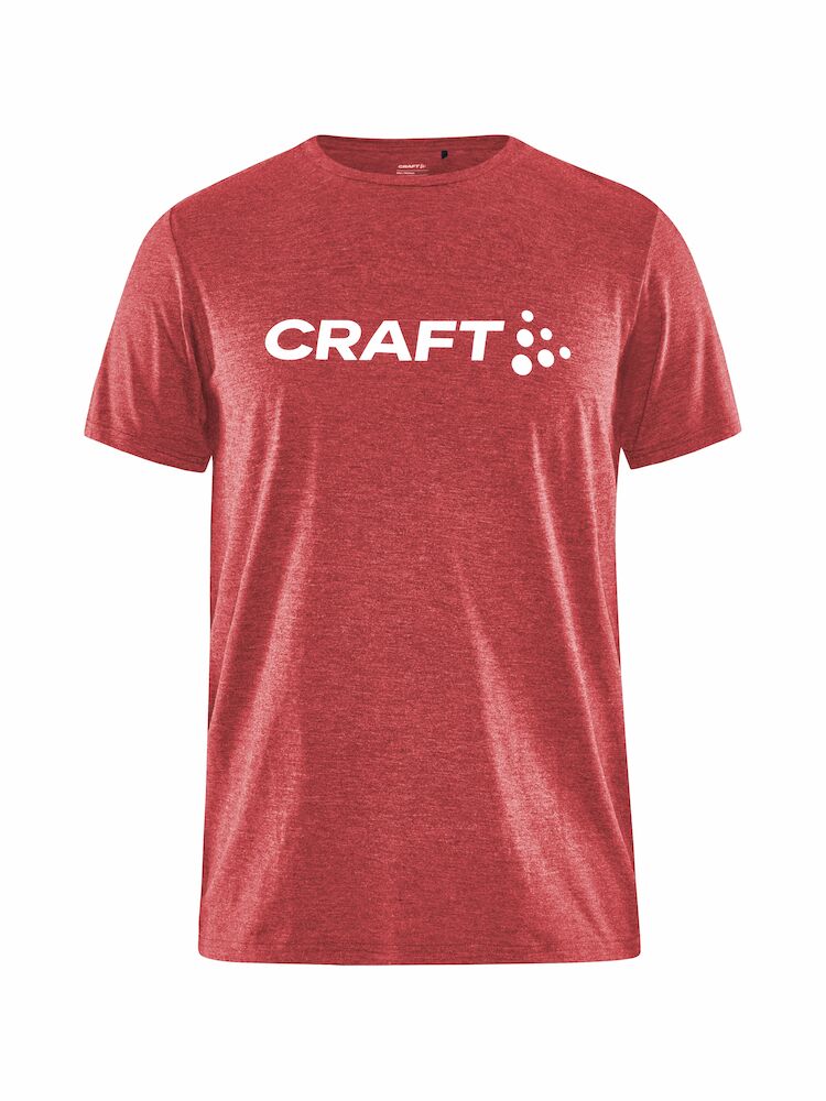 Craft Community Logo SS Tee Jr - bright-red-melange