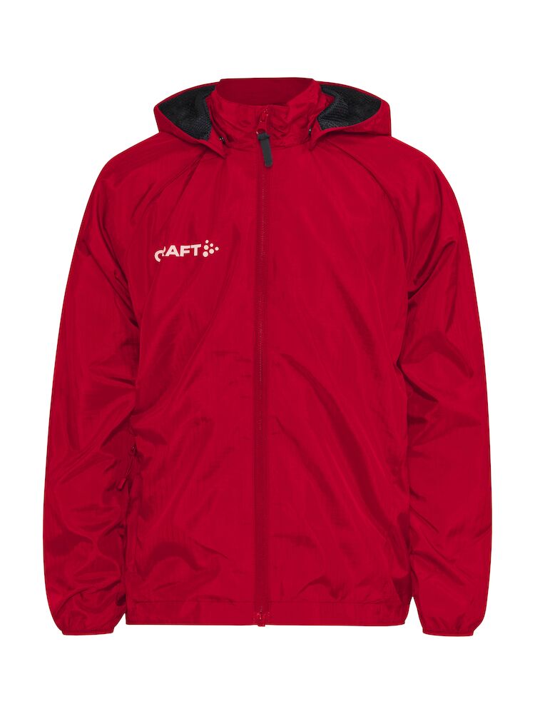 Craft Squad Go Wind Jacket Jr - bright-red