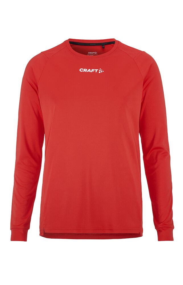 Craft Rush 2.0 LS Tee M - bright-red