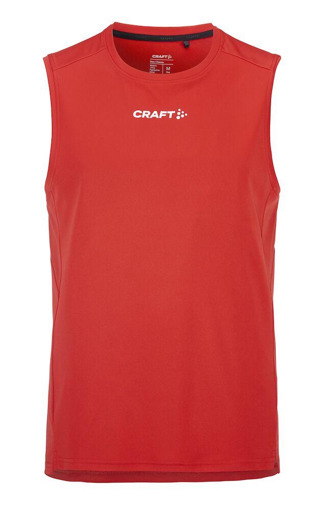 Craft Rush 2.0 Singlet M - bright-red