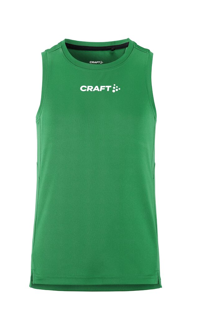 Craft Rush 2.0 Singlet JR - team-green