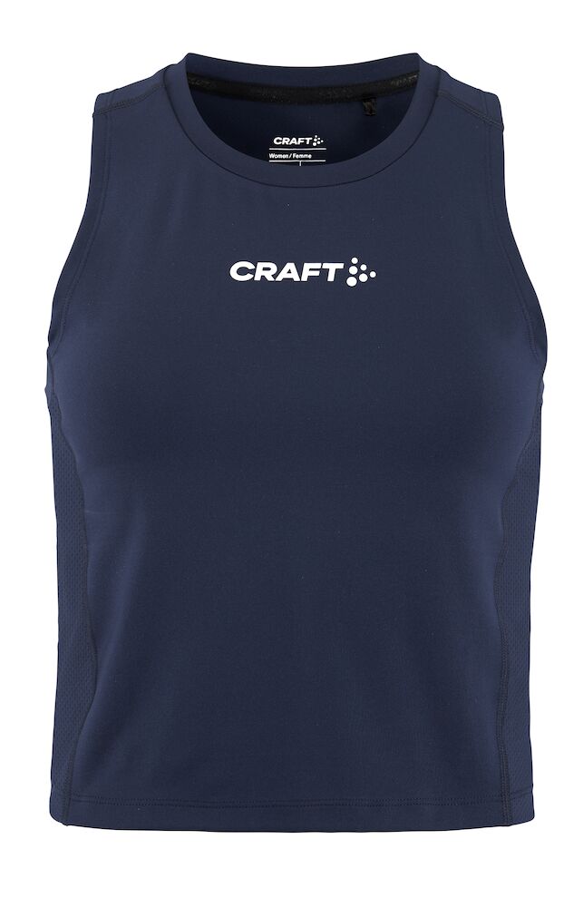 Craft Rush 2.0 Crop Singlet W - navy