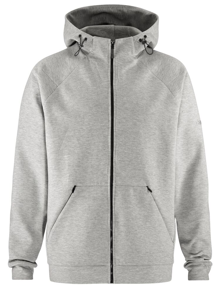 Craft ADV Join FZ Hoodie M - grey-melange