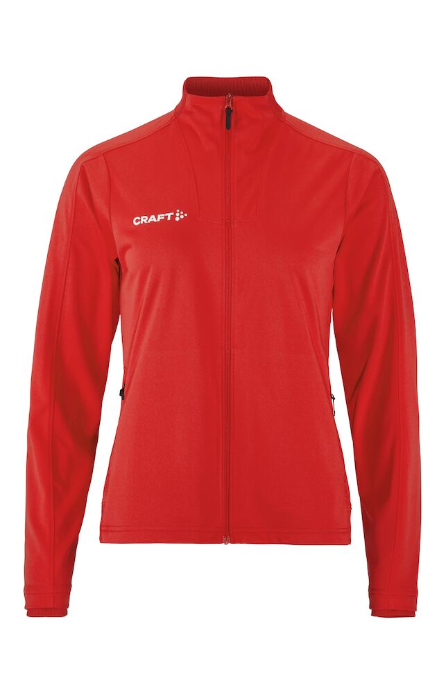 Craft Evolve 2.0 Full Zip Jacket W - bright-red