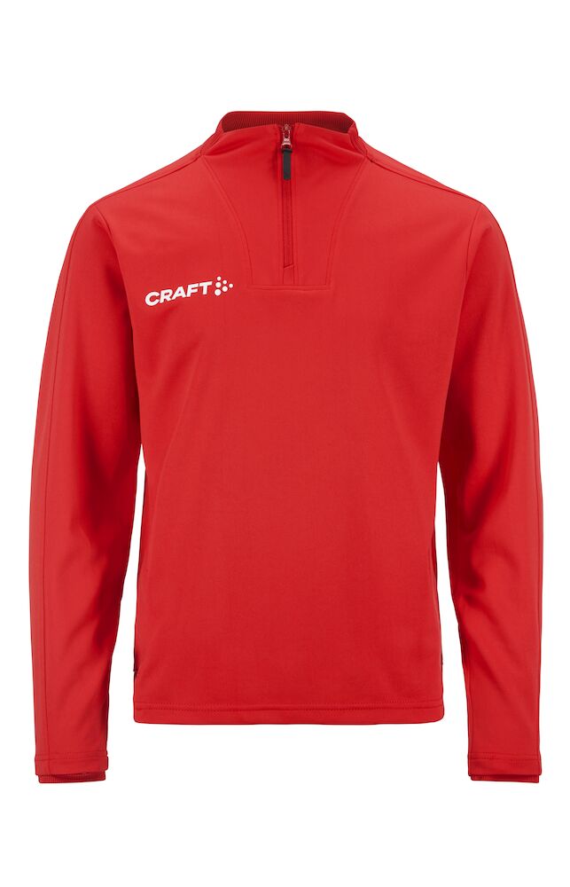 Craft Evolve 2.0 Half Zip JR - bright-red