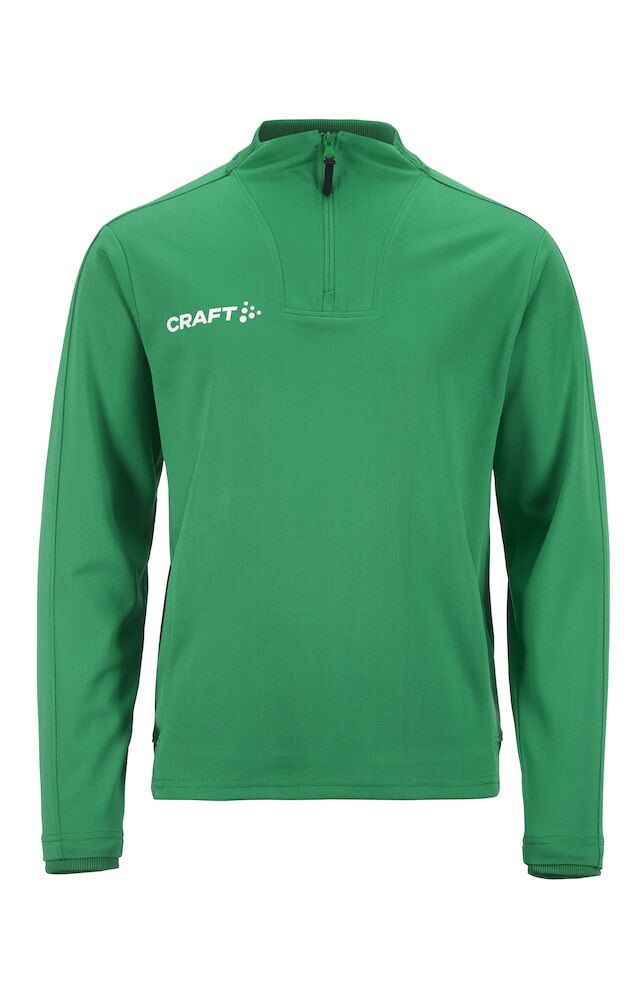 Craft Evolve 2.0 Half Zip JR - team-green