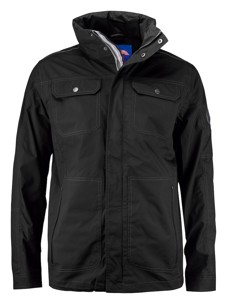 Cutter & Buck Clearwater Rain Jacket Heren - zwart