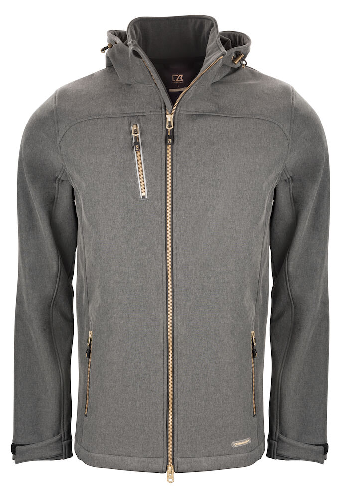 Cutter & Buck Whittier Jacket Heren - antraciet-melange