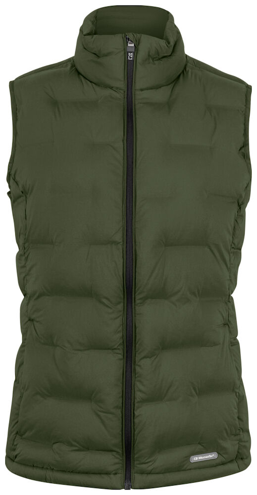 Cutter & Buck Baker Vest Dames - ivy-groen