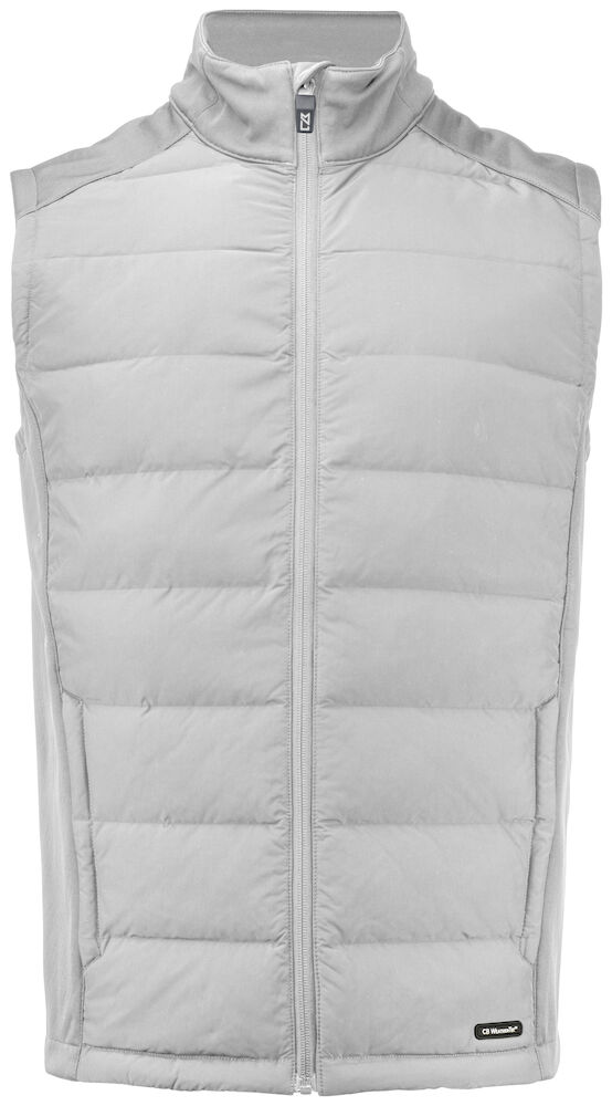 Cutter & Buck Oak Harbor Vest Heren - zilver