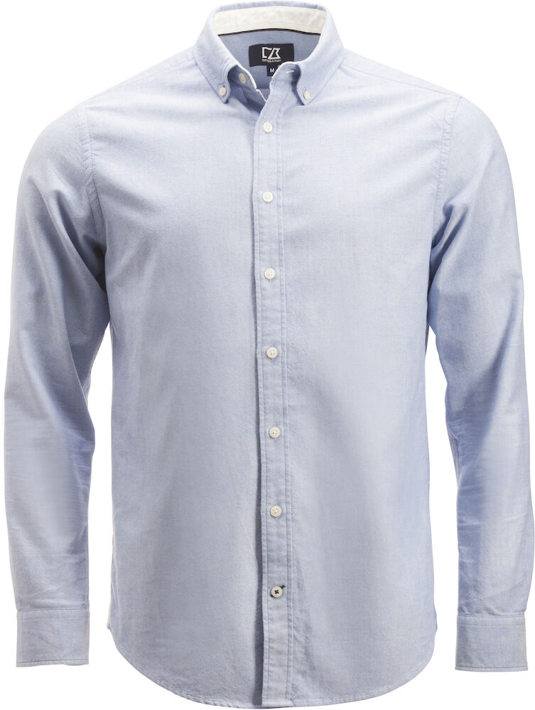 Cutter & Buck Belfair Oxford Shirt Heren - french-blauw