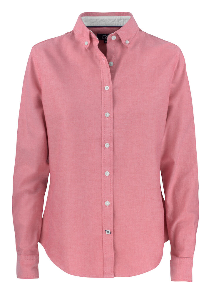 Cutter & Buck Belfair Oxford Shirt Dames - rood