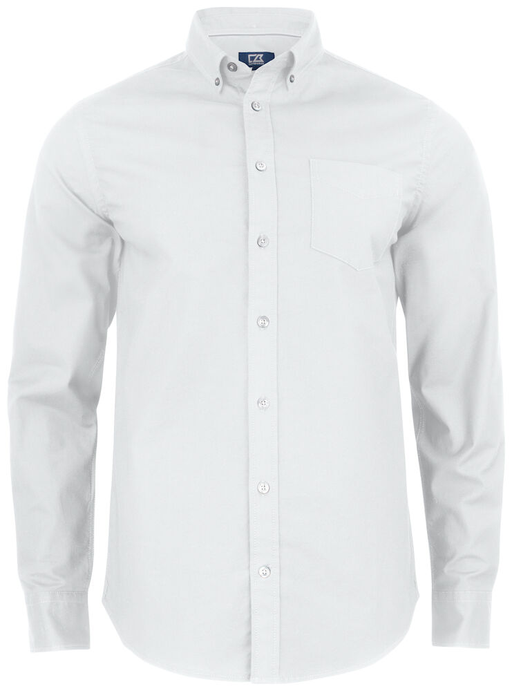 Cutter & Buck Hansville Shirt Heren - wit