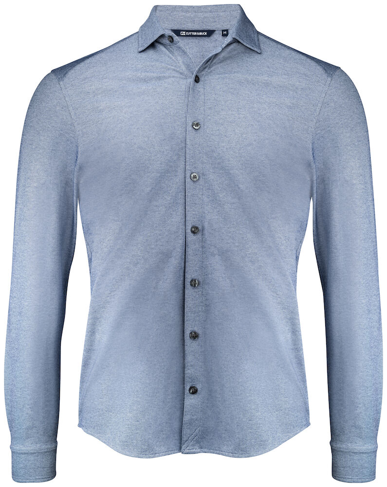 Cutter & Buck Advantage Shirt Heren - indigo-melange