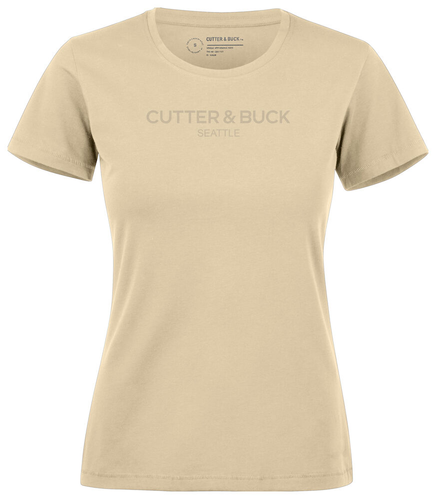 Cutter & Buck Manzanita Roundneck Dames - beige