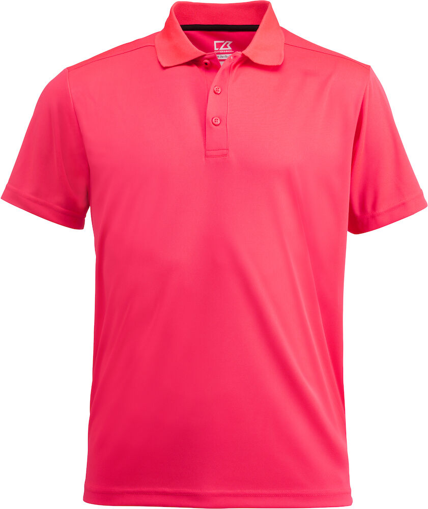 Cutter & Buck Kelowna Polo Heren - neonroze