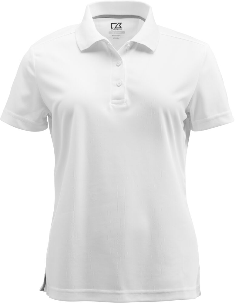 Cutter & Buck Kelowna Polo Dames - wit