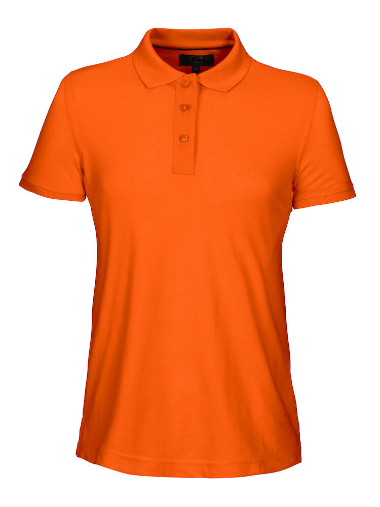 Cutter & Buck Rimrock Polo Dames - neonoranje