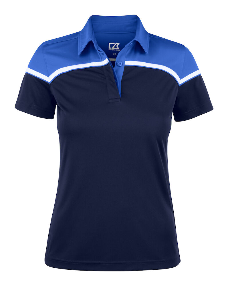 Cutter & Buck Seabeck Polo Dames - dark-navy-royal-blauw