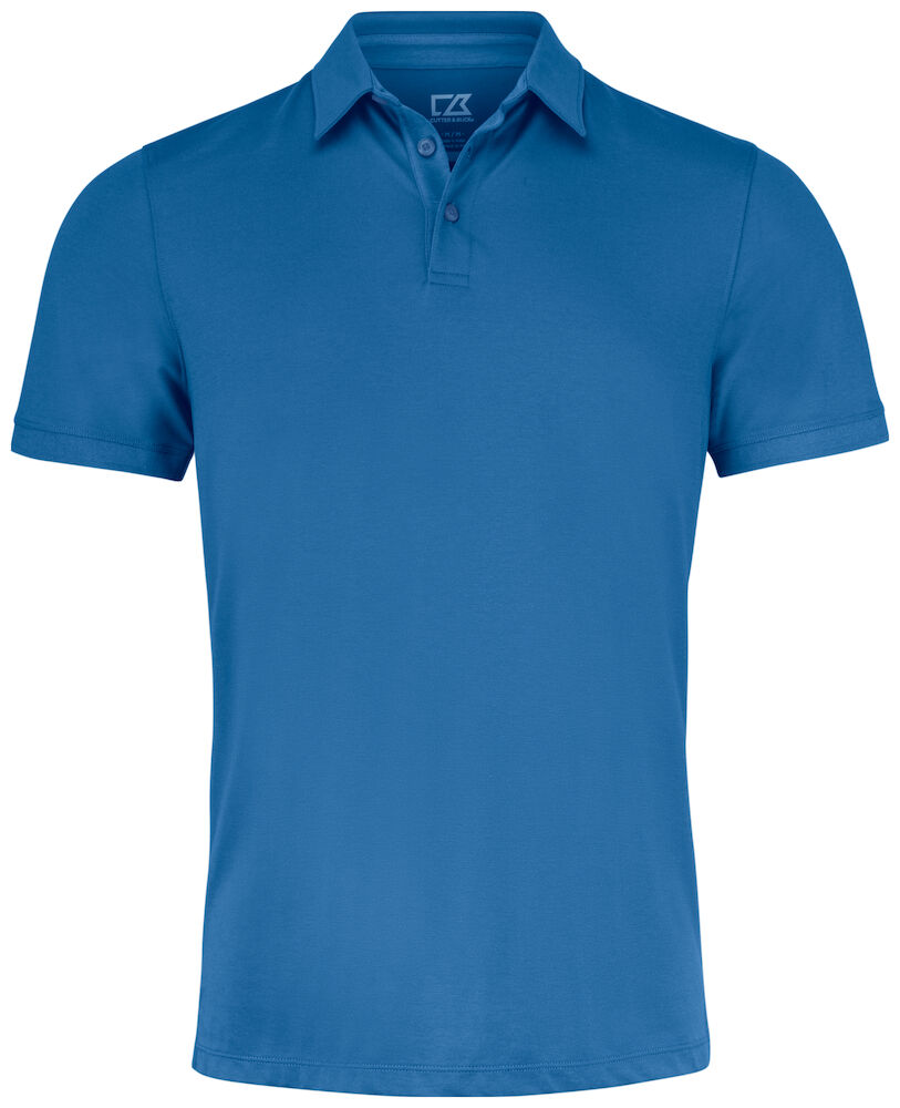 Cutter & Buck Oceanside Stretch Polo Heren - royal-blauw