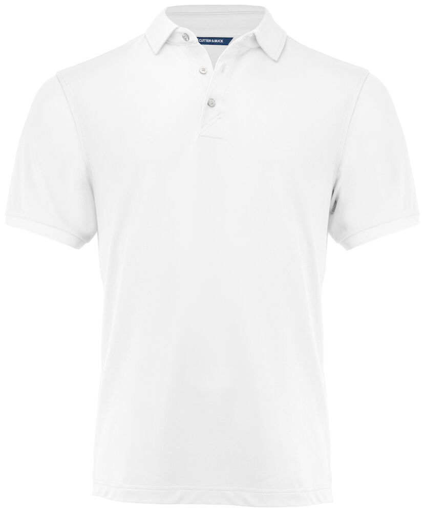 Cutter & Buck Virtue Eco Polo Solid Heren - wit