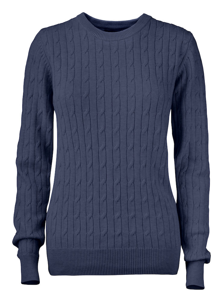 Cutter & Buck Blakely Knitted Sweater Dames - navy-melange