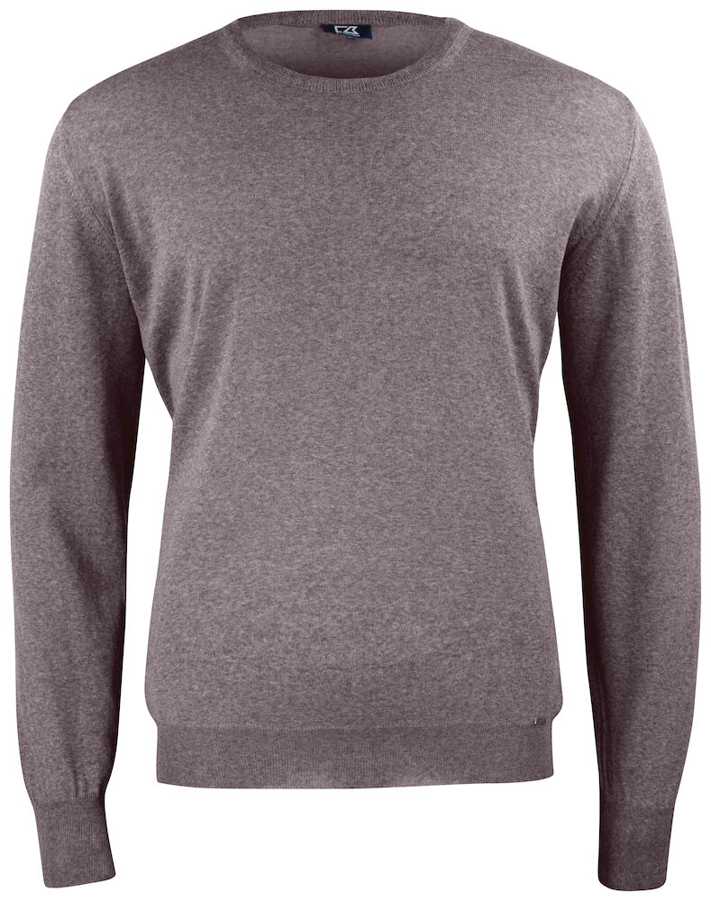 Cutter & Buck Kennewick Crewneck Heren - nougat-melange