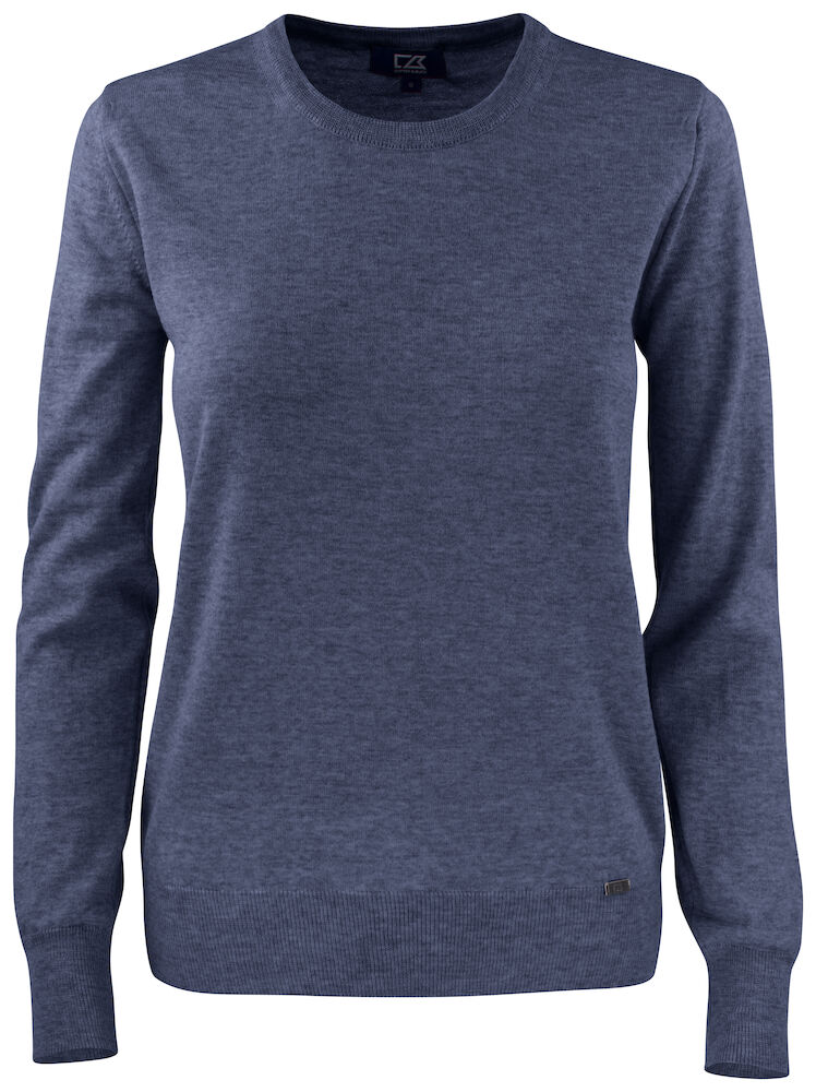 Cutter & Buck Kennewick Crewneck Dames - zeeblauw-melange