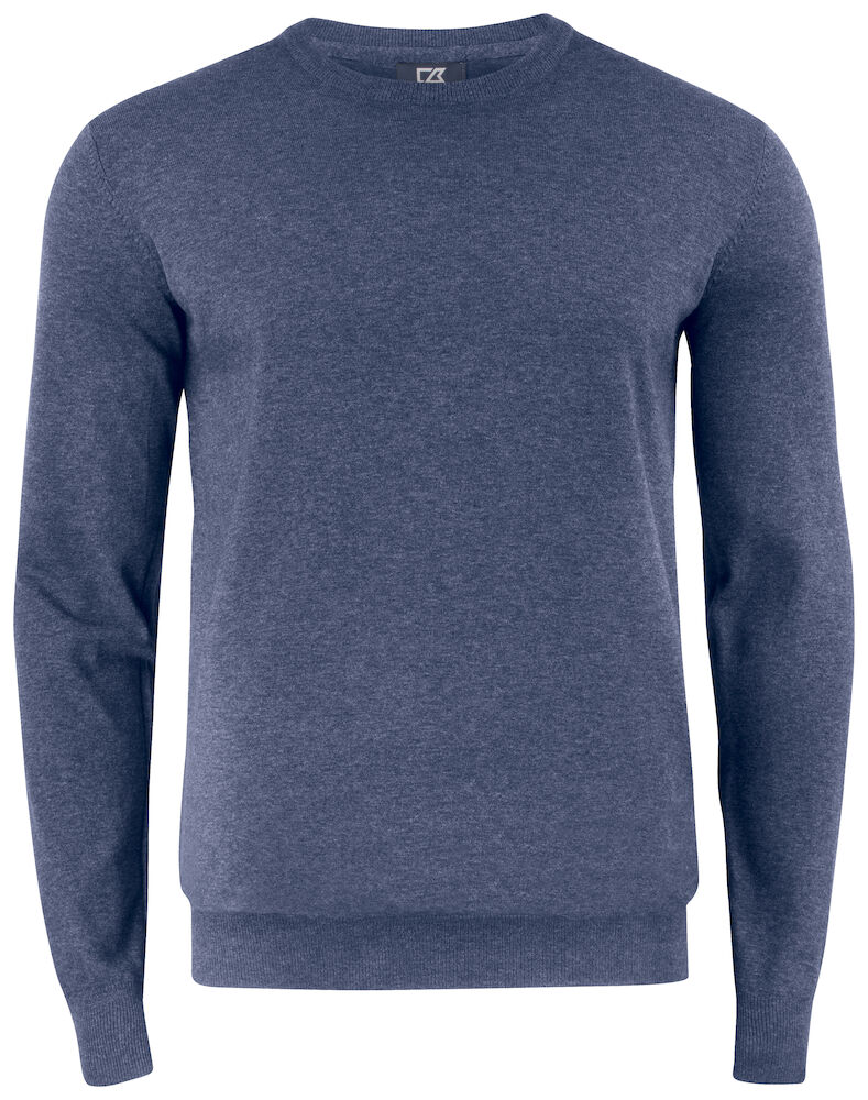 Cutter & Buck Oakville Crewneck Heren - navy-melange