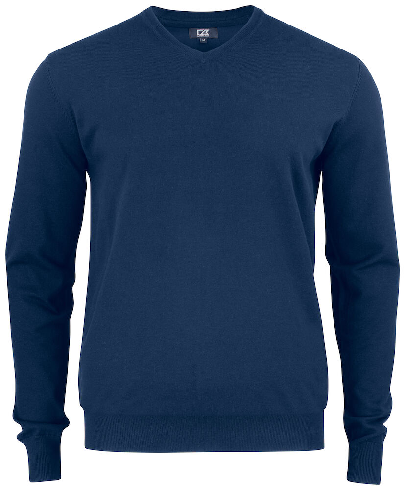 Cutter & Buck Oakville V-neck Heren - dark-navy