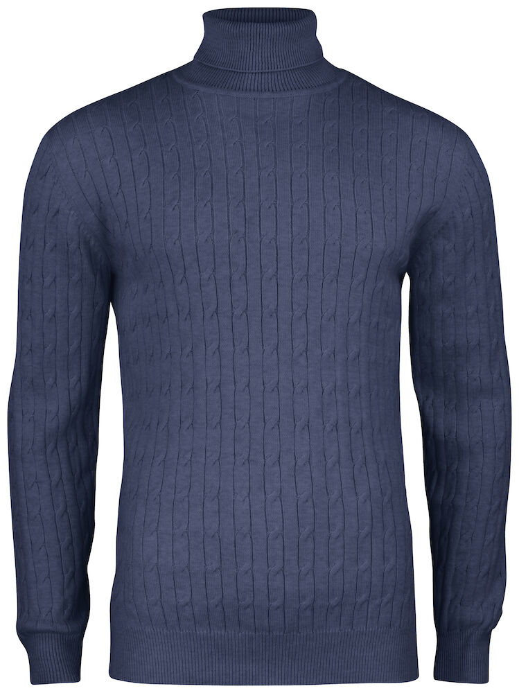 Cutter & Buck Blakely Rollerneck Heren - navy-melange