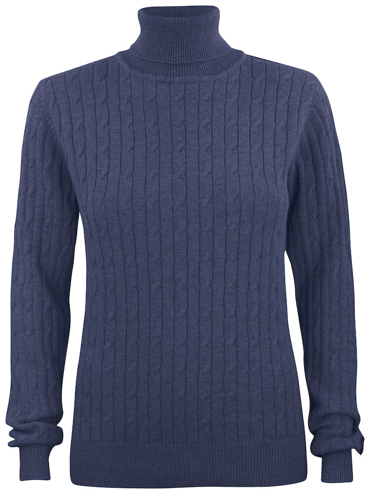 Cutter & Buck Blakely Rollerneck Dames - navy-melange