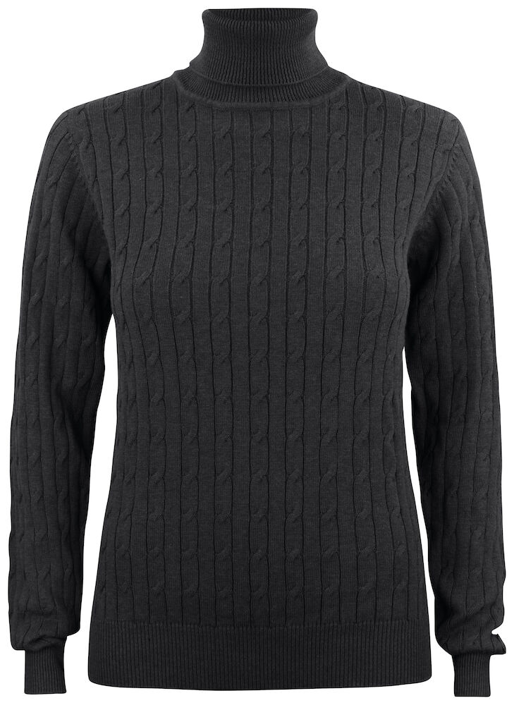 Cutter & Buck Blakely Rollerneck Dames - zwart