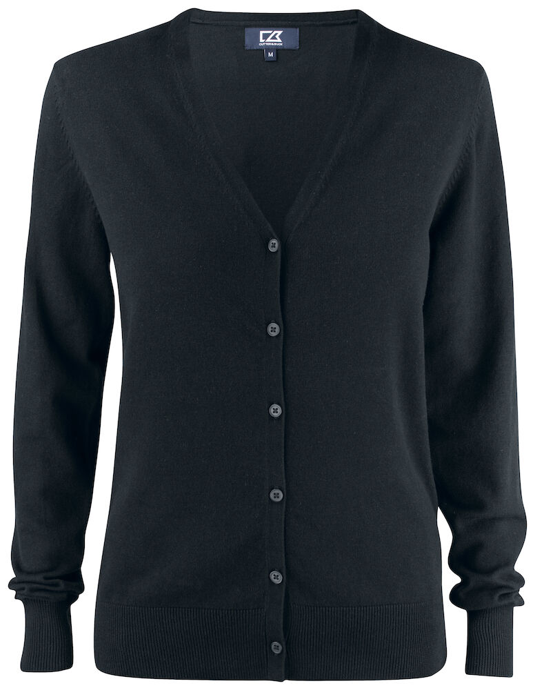 Cutter & Buck Oakville Cardigan Dames - zwart