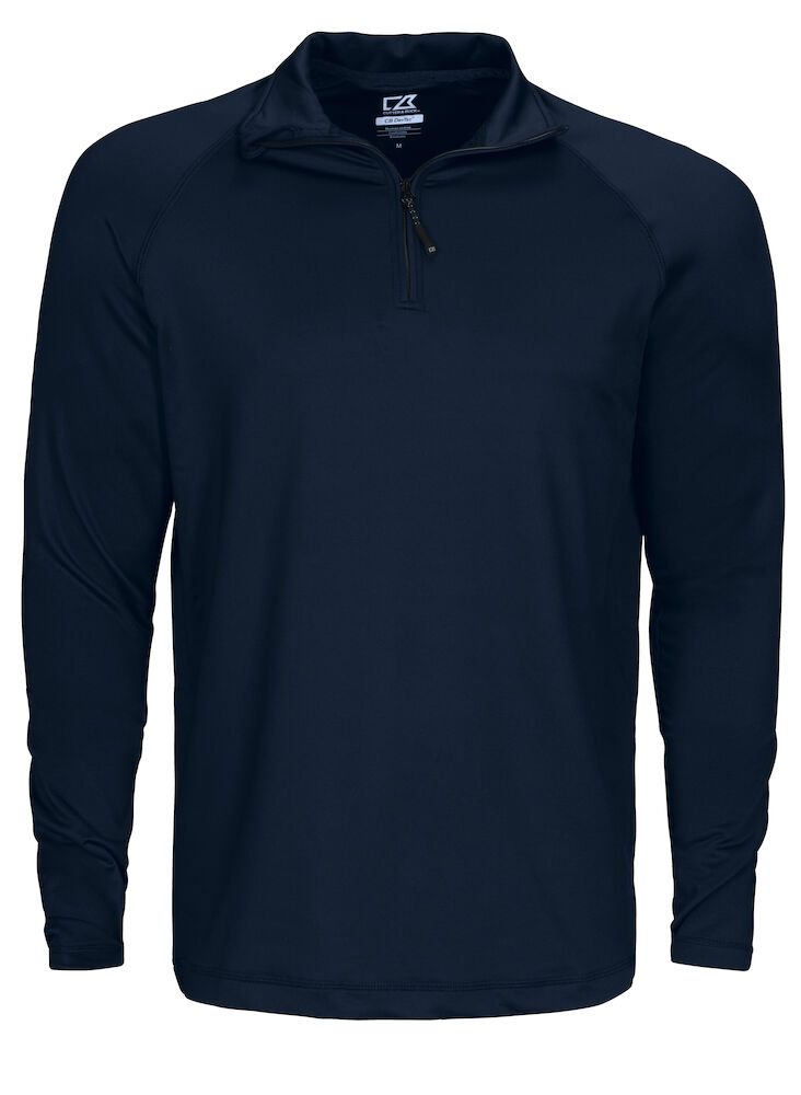 Cutter & Buck Coos Bay Half Zip Heren - dark-navy